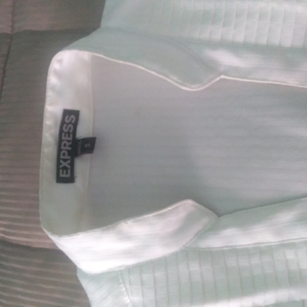 Express White Blouse Size Small - Picture 2 of 5